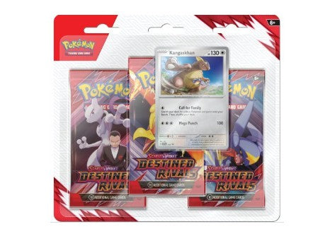 Pokémon Destined Rivals 3 Booster Blister Kangaskhan