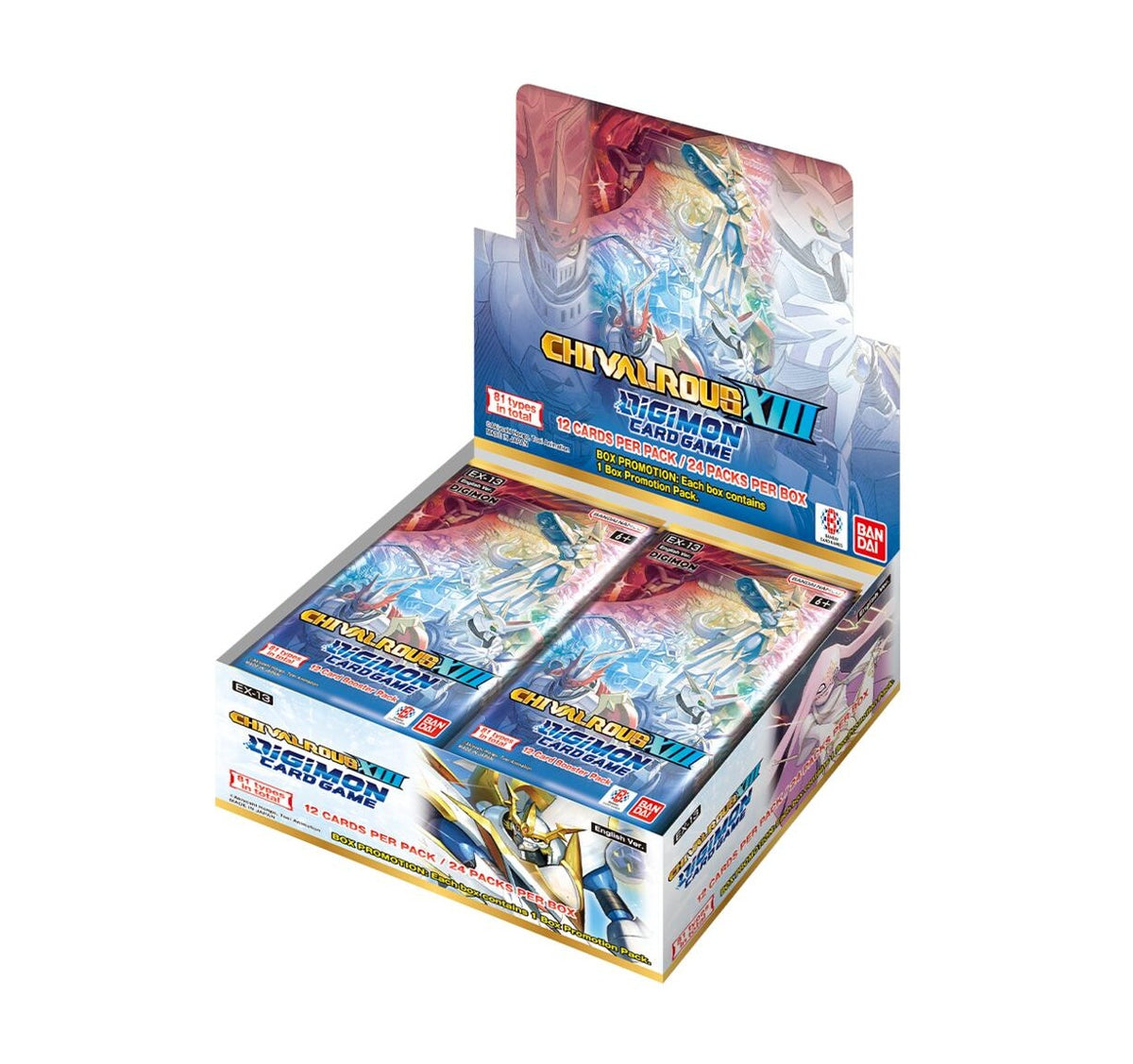 Digimon TCG EX13 Chivalrous XIII Booster Box