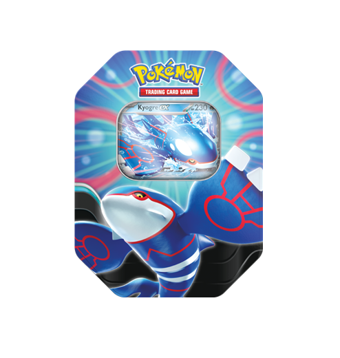Pokémon TCG Azure Legends Kyogre ex Tin