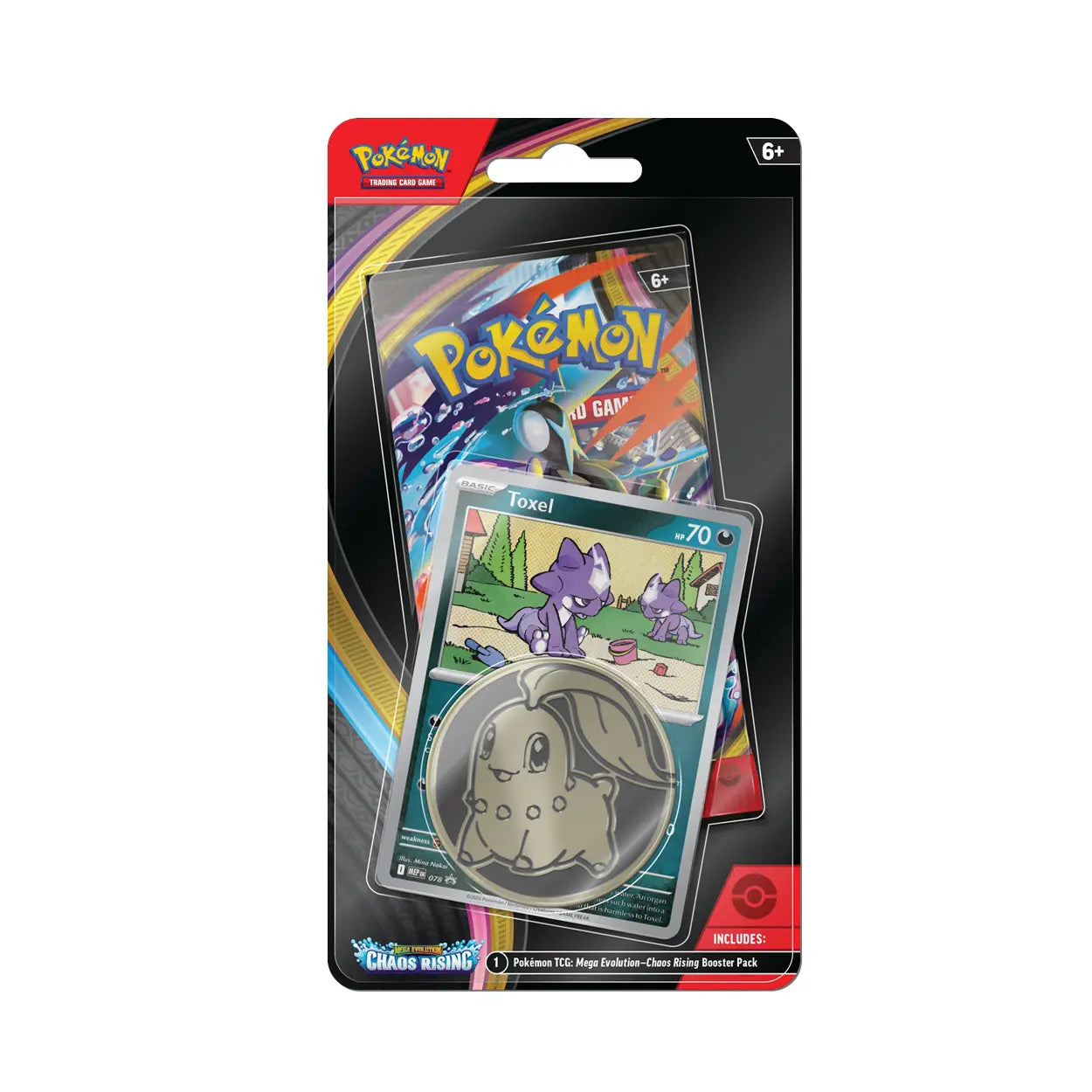 Pokémon Chaos Rising Checklane Blister Toxel