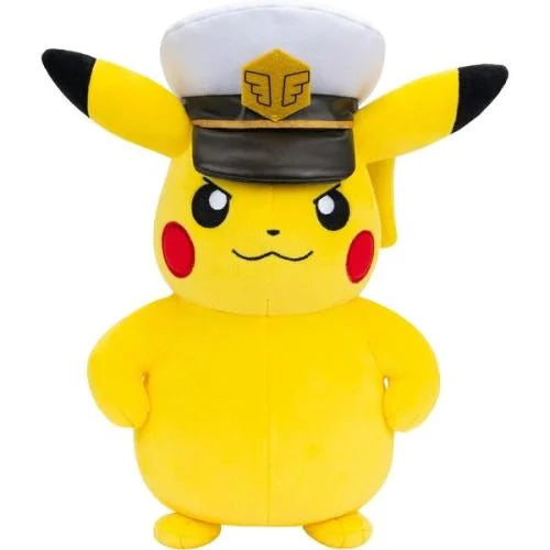 Pokémon Kapitein Pikachu Knuffel 20cm