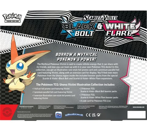 Pokémon Pokemon Black Bolt and White Flare Illustration Collection: Victini