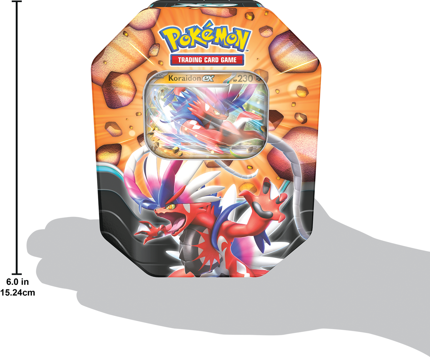 Pokémon Slashing Legends ex Tin - Koraidon
