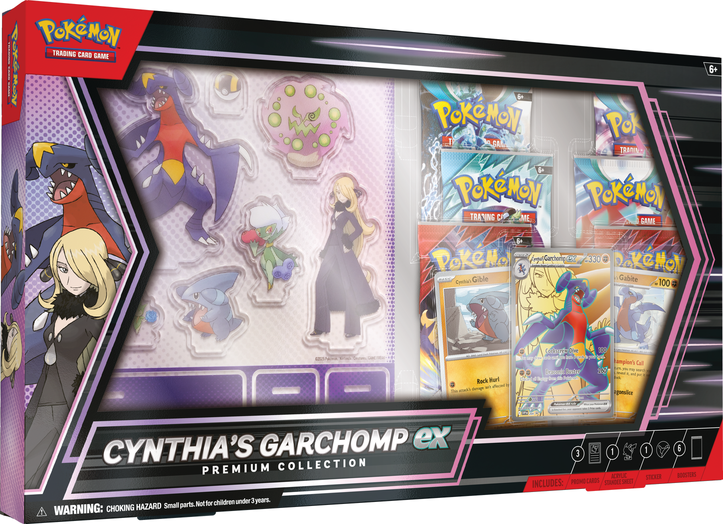 Pokémon Cynthia's Garchomp ex Premium Collection