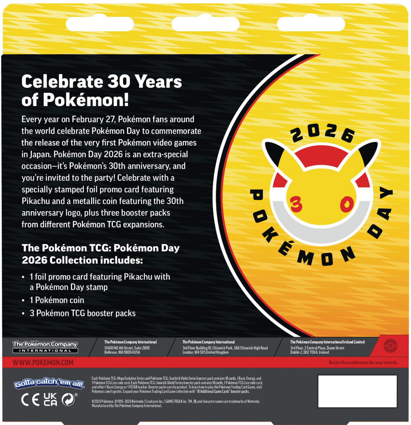 Pokémon Day 2026 Collection