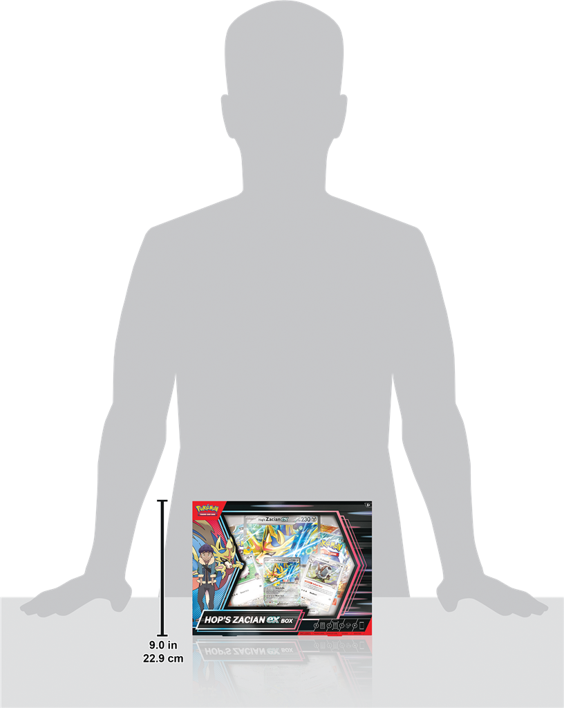 Pokémon Hop's Zacian ex Box