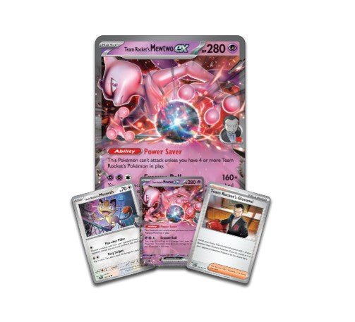 Pokémon Team Rocket's Mewtwo ex Box