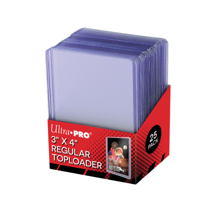Ultra Pro Toploaders 3x4 Clear Regular (25 stuks)