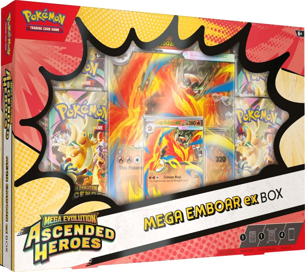 Pokémon Ascended Heroes Mega Emboar ex