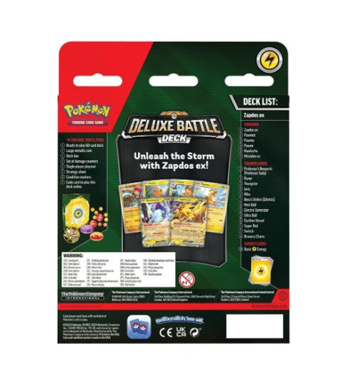 Pokémon Deluxe ex Battle Decks - Zapdos