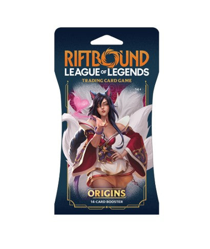 Riftbound League of Legends Origins Sleeved Booster Pack