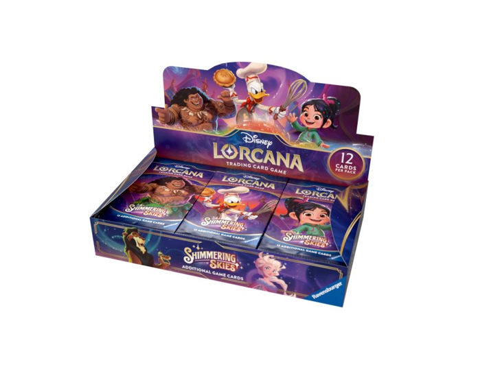 lorcana set 6 cards Disney Lorcana Shimmering Skies