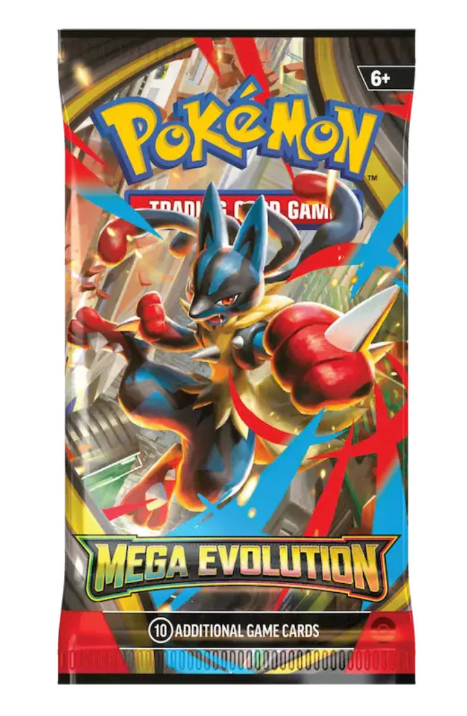 Pokémon Mega Evolution Booster Pack [Pre-Order] Beschikbaar vanaf 26-9-2025