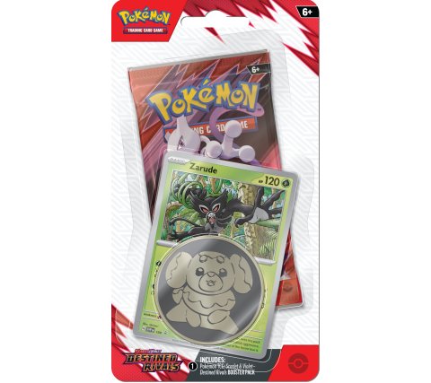 Pokémon Destined Rivals One Pack Blister Zarude