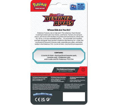 Pokémon Destined Rivals One Pack Blister Eevee
