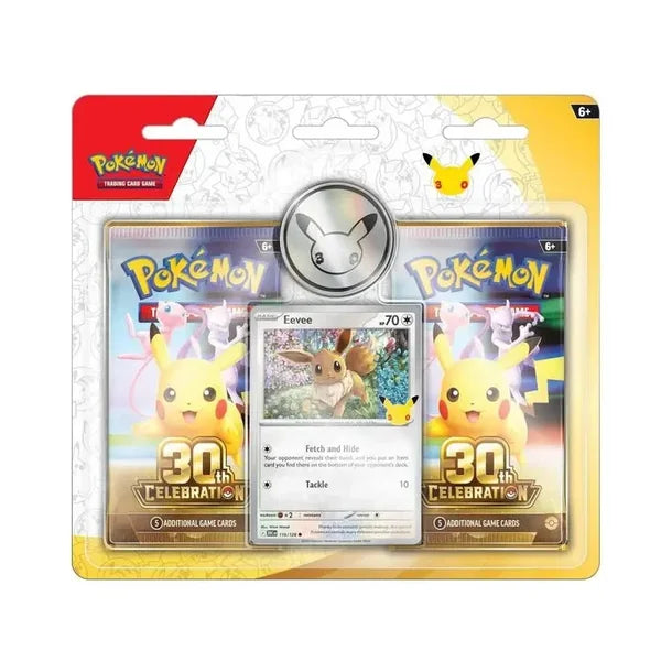 Pokémon 30th Celebration 2-Pack Blister Eevee