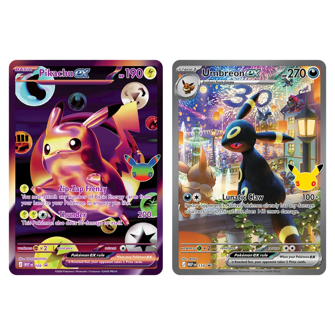 Pokémon 30th Celebration Ultra Premium Collection Night