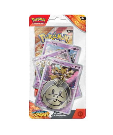 Pokémon Surging Sparks Premium Checklane Alakazam
