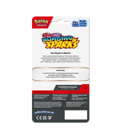 Pokémon Surging Sparks Premium Checklane Alakazam