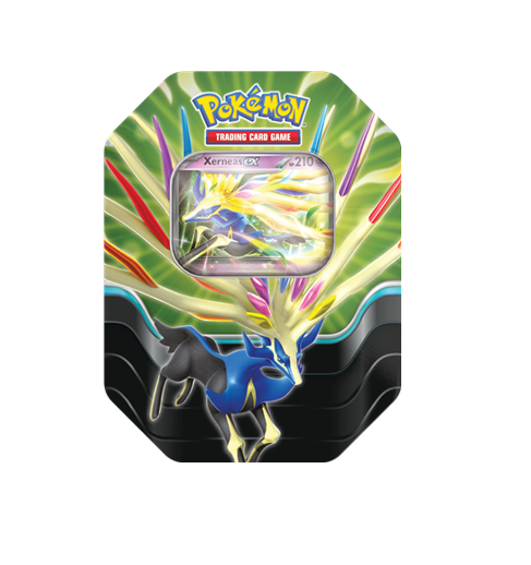 Pokémon TCG Azure Legends Xerneas ex Tin