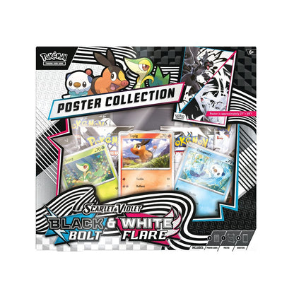 Pokémon Black Bolt & White Flare Poster Collection