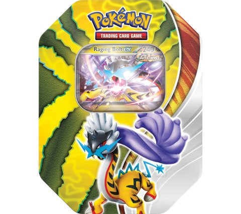 Pokemon Paradox Destinies Tin: Raging Bolt EX