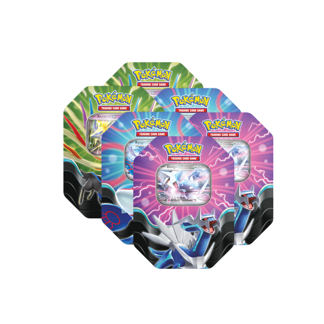 Pokémon TCG Azure Legends Tin Case (6 stuks)