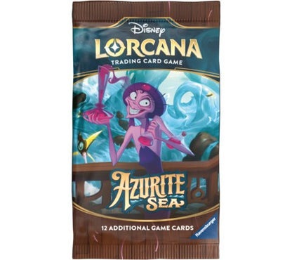 Disney Lorcana Azurite Sea Booster Pack