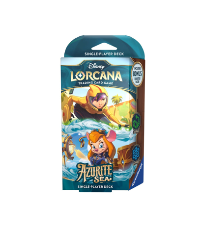 Disney Lorcana Azurite Sea - Starter Deck - Emerald & Sapphire