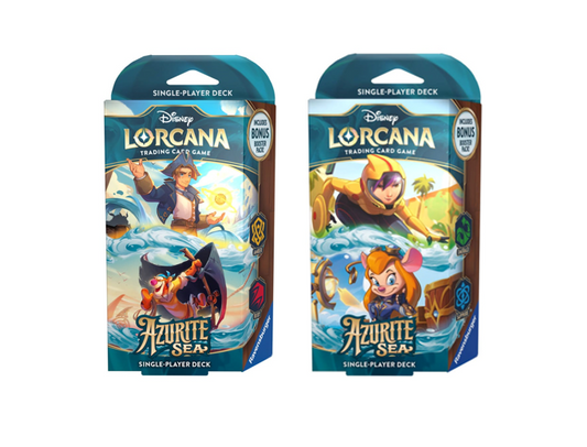 Disney Lorcana Azurite Sea Dubbel Starter Deck