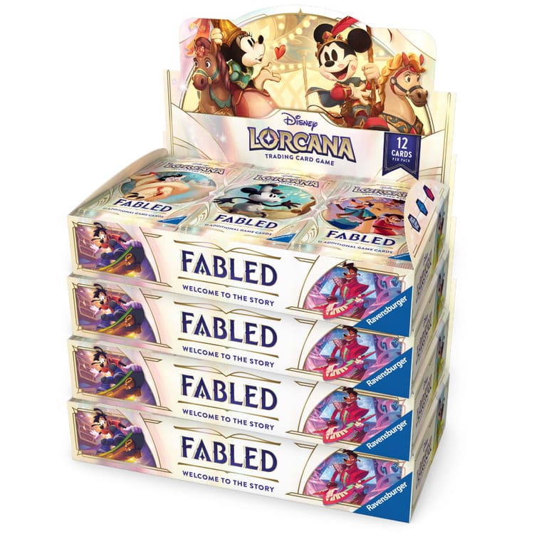 Disney Lorcana Fabled Booster box 4x [Pre-Order] Beschikbaar vanaf 5-9-2025