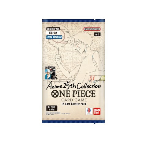 One Piece EB02 Anime 25th Collection Booster Pack (ENG) [Pre-Order] beschikbaar vanaf 9-5-2025