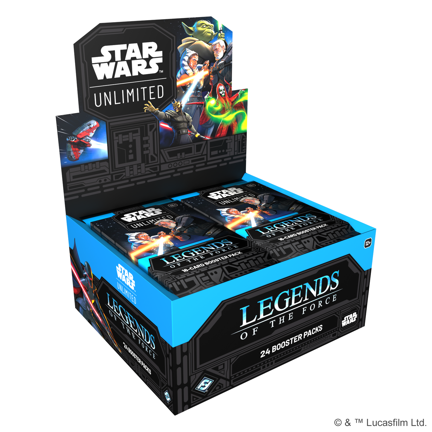 Star Wars Unlimited Legends of the Force Booster Box