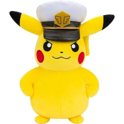 Pokémon Kapitein Pikachu Knuffel 20cm