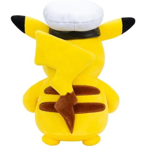 Pokémon Kapitein Pikachu Knuffel 20cm