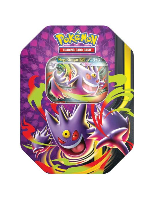 Pokémon Mega Moonlight Tin Mega Gengar Ex