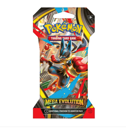 Pokémon Mega Evolution Sleeved Booster [Pre-Order] Beschikbaar vanaf 26-9-2025