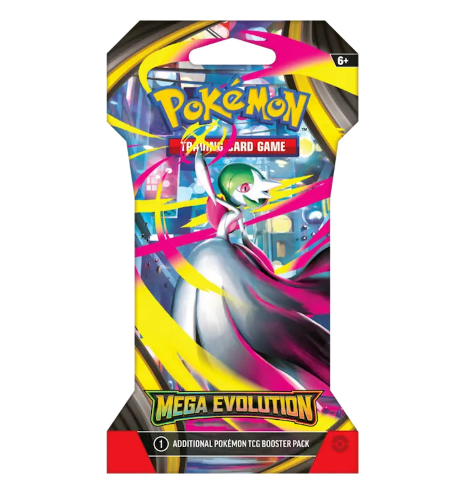 Pokémon Mega Evolution Sleeved Booster [Pre-Order] Beschikbaar vanaf 26-9-2025