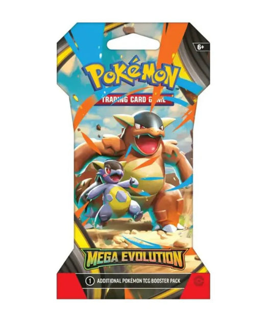 Pokémon Mega Evolution Sleeved Booster [Pre-Order] Beschikbaar vanaf 26-9-2025