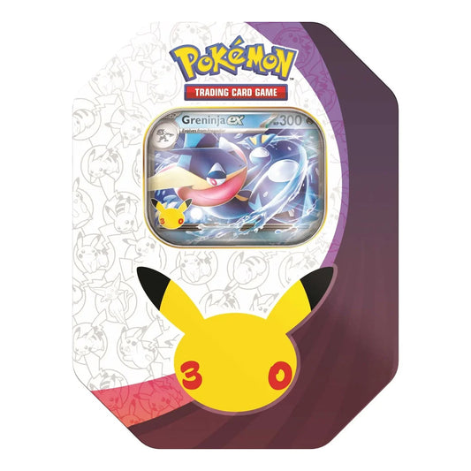 Pokémon 30th Celebration Greninja EX Tin