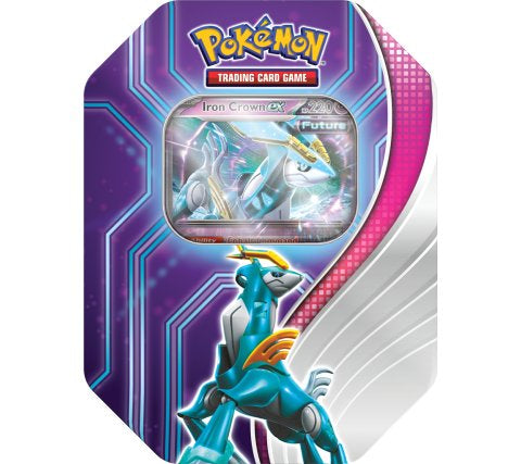 Pokemon Paradox Destinies Tin: Iron Crown EX