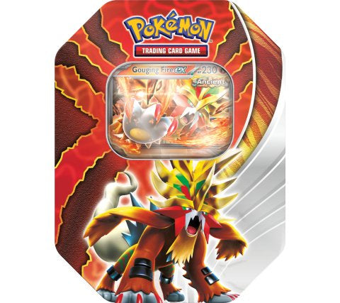 Pokémon Paradox Destinies Tin: Gouging Fire EX