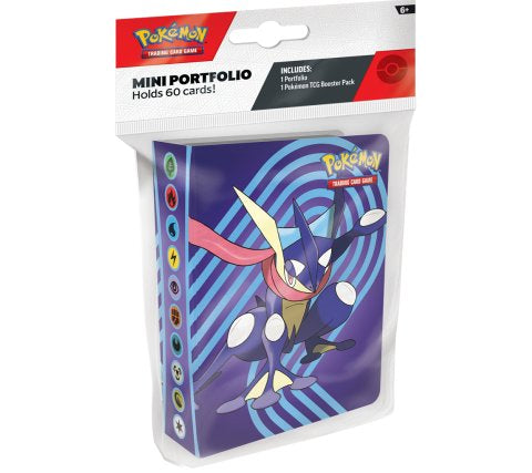 Pokemon Mini Portfolio Lapras en Greninja + Booster Pack