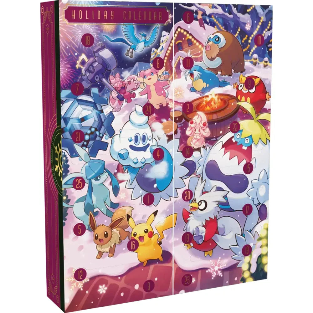 Pokémon Holiday Calendar 2025