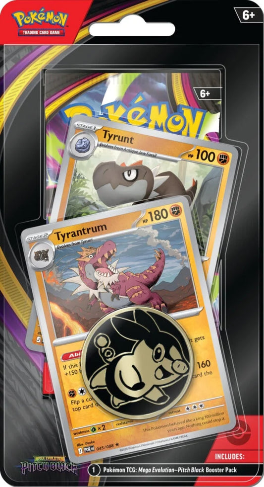 Pokémon Pitch Black Checklane Blister Tyrantrum