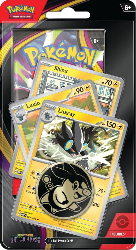 Pokémon Pitch Black Premium Checklane Blister Luxray