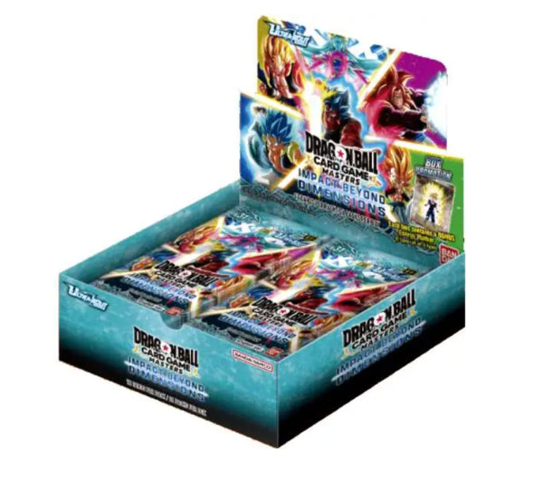Dragon Ball SCG Masters Battles Beyond Dimensions Boosters Box B31