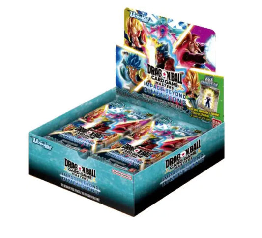 Dragon Ball SCG Masters Battles Beyond Dimensions Boosters Box B31