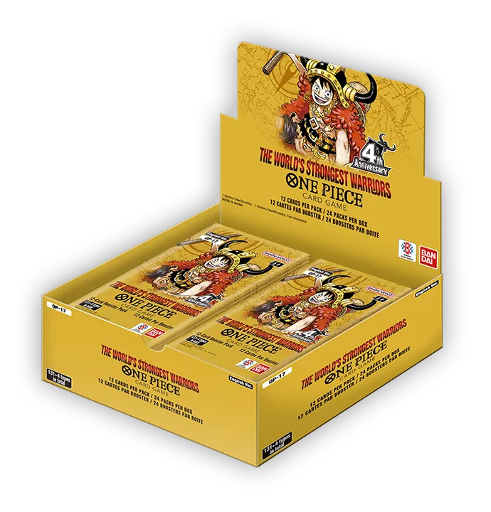 One Piece OP17 The World Strongest Warriors Booster Box (ENG)