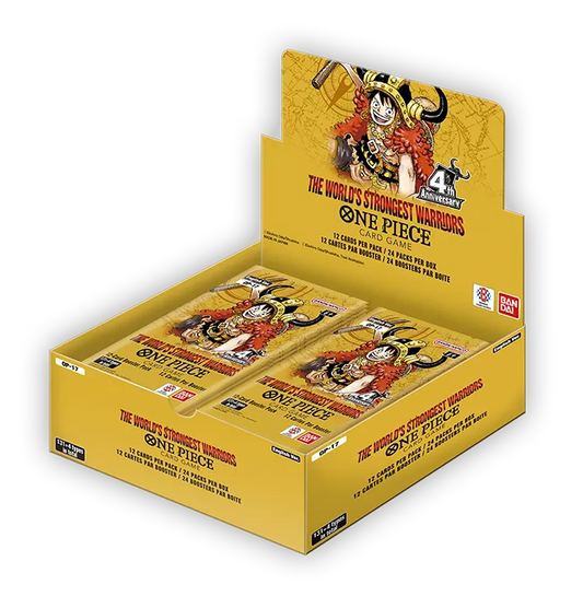 One Piece OP17 The World Strongest Warriors Booster Box (ENG)